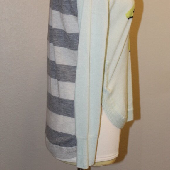 LT Womens 100% Cashmere Star Graphic Long Sleeves Sweater Multi-Color Size Small - Picture 8 of 10